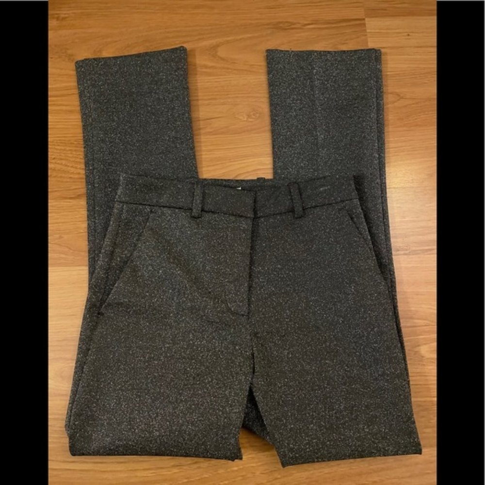 H&M Gray/Silver Glittery Pants - Picture 1 of 6